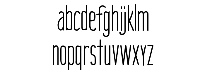 CF Great Destiny Regular Font LOWERCASE