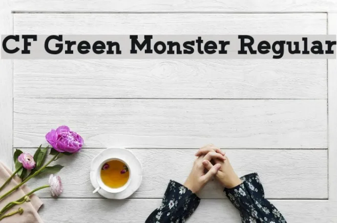 CF Green Monster Regular Example 3