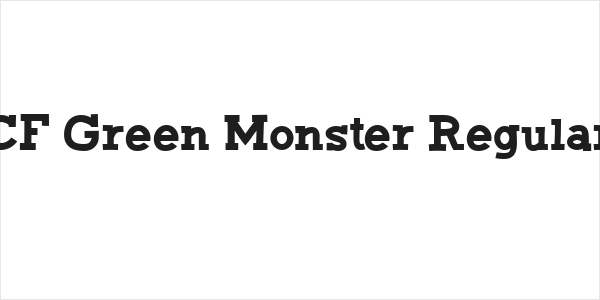 CF Green Monster Regular Logo