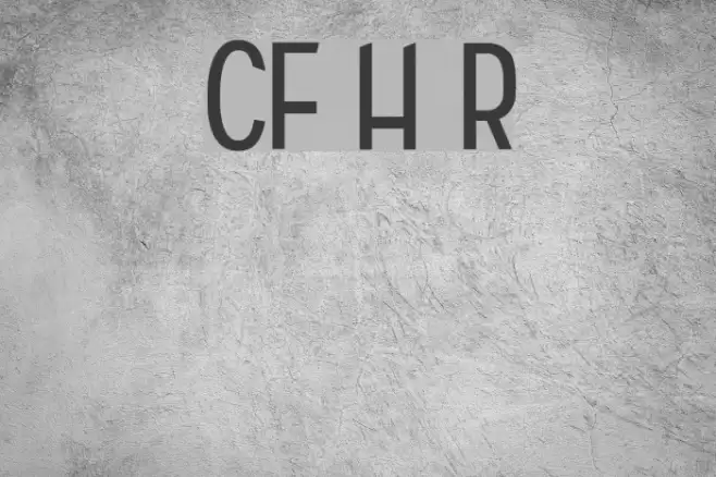 CF Historia Regular Font examples