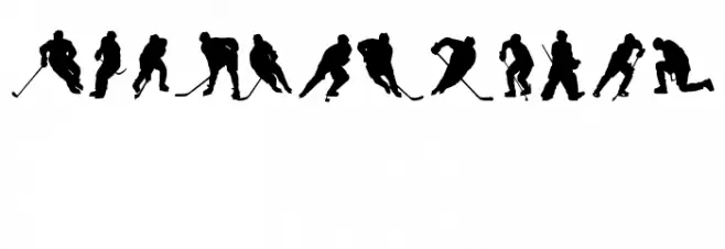 CF Hockey Players Regular Schriftart Groß