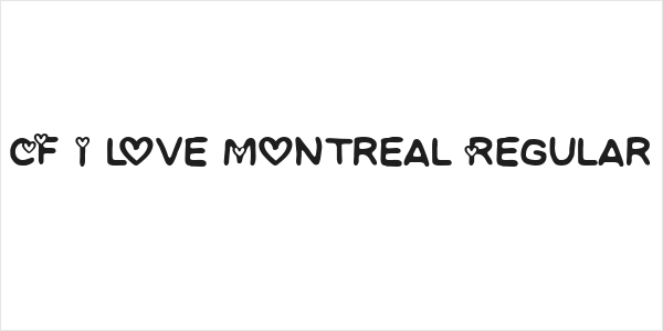 CF I love Montreal Regular Logo