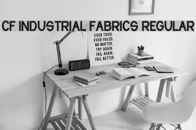CF Industrial Fabrics Regular خط examples