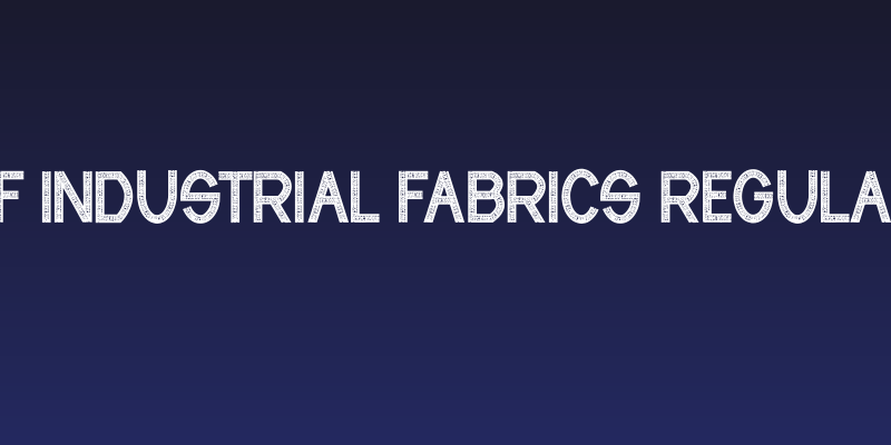 CF Industrial Fabrics Regular Social Header