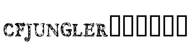 CF JUNGLE Regular  Fuentes Gratis Descargar