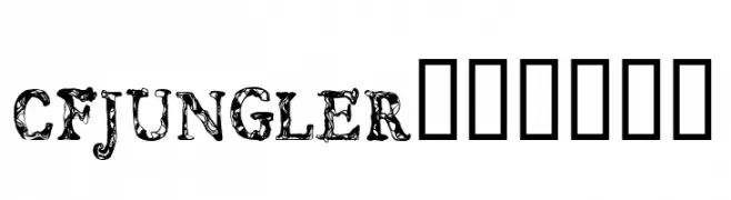 CF JUNGLE Regular  नि: शुल्क फ़ॉन्ट्स डाउनलोड