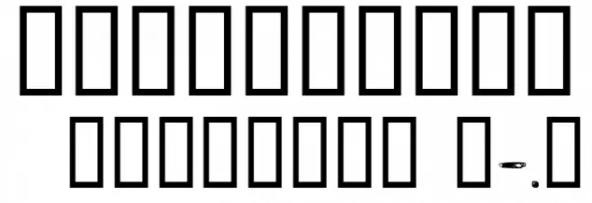 CF JUNGLE Regular Font OTHER CHARS