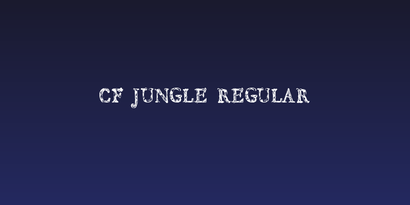 CF JUNGLE Regular Social Header