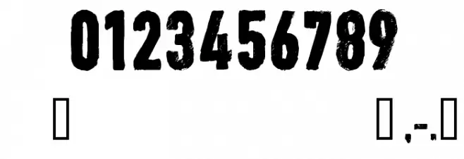 CF Jacques Parizeau Regular Шрифта ДРУГИЕ символов