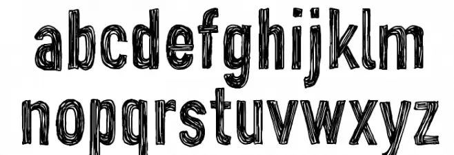 CF John Doe PERSONAL USE Regular Fonte MINÚSCULAS