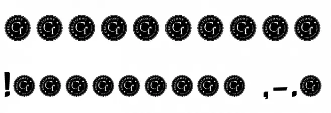 CF Kremzin Demo Regular خط محارف أخرى