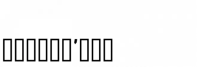 CF LCD 521 Regular Font OTHER CHARS