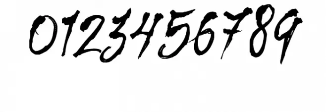 CF La Sorciere Noire Regular Font OTHER CHARS