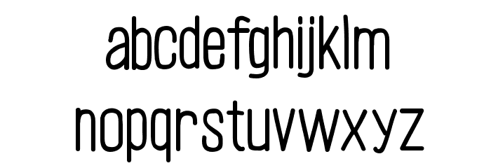 CF La belle Helene P Regular Font LOWERCASE