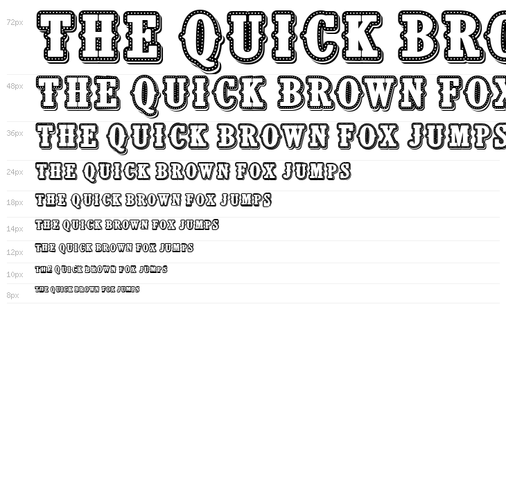 CF Le grand cirque Personal Regular Waterfall