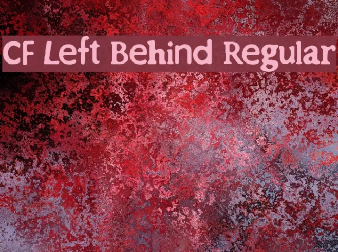 CF Left Behind Regular Example 1