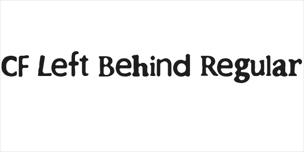 CF Left Behind Regular Logo