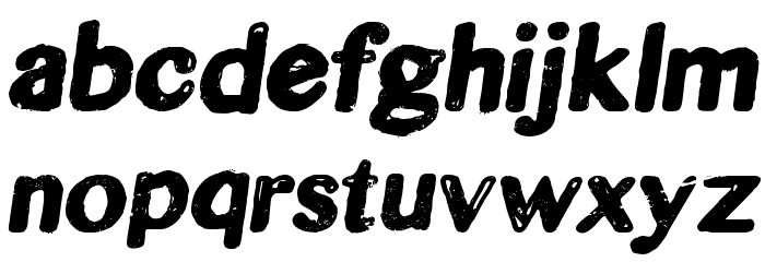 CF Legends of the Fall Regular Schriftart Kleinbuchstaben