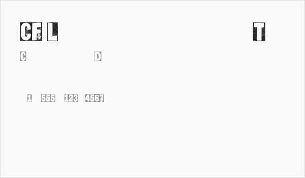 CF Letterpress Type Two PERSO Regular Business Card