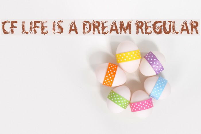 CF Life Is A Dream Regular Example 2