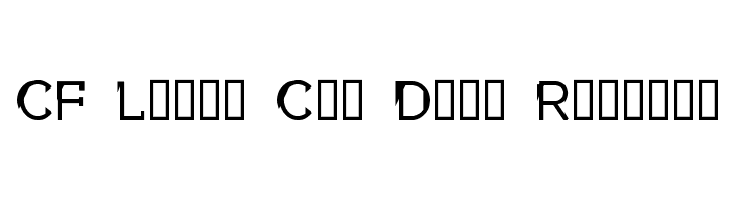 CF Louis Cyr Demo Regular  Frei Schriftart Herunterladen