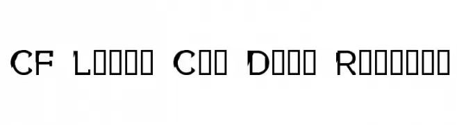 CF Louis Cyr Demo Regular  font caratteri gratis