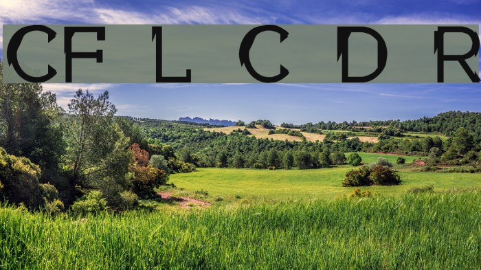 CF Louis Cyr Demo Regular Font examples