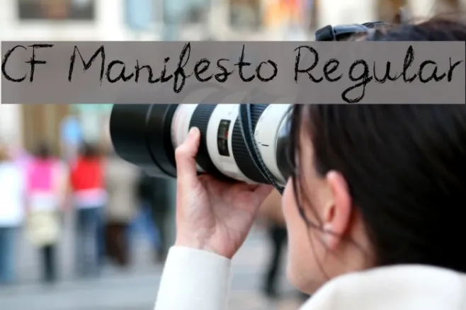 CF Manifesto Regular Example 3