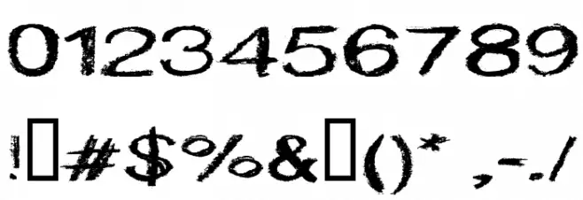 CF Marie Eve Regular Font OTHER CHARS