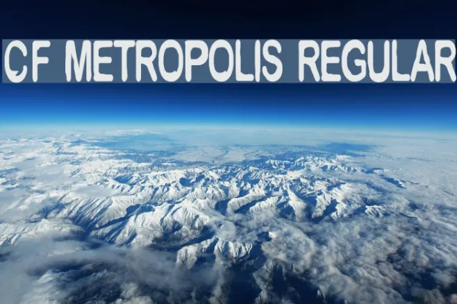 CF Metropolis Regular Example 1