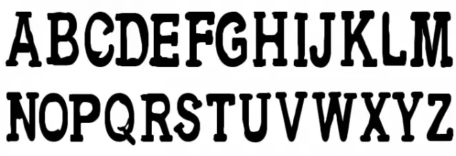 CF Metropolis Serif Regular Шрифта ВЕРХНИЙ