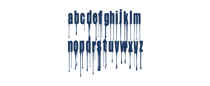 CF My Bloody Valentine Regular Lowercase