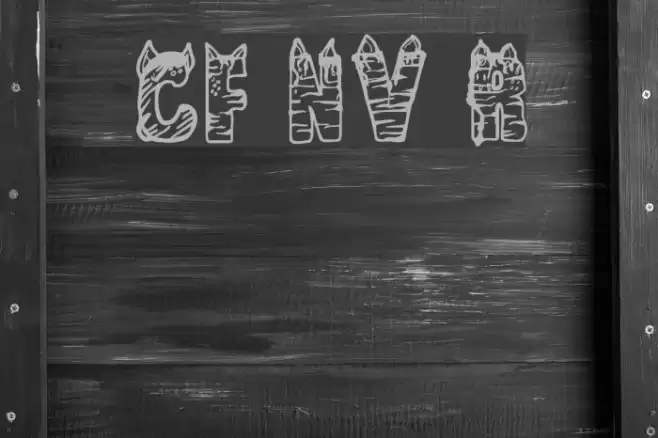 CF NaVia Regular Font examples