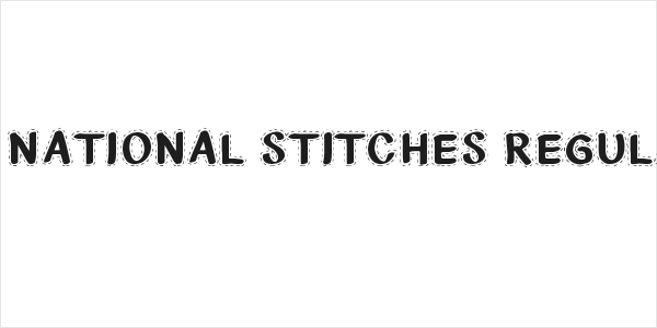 CF National Stitches Regular Logo