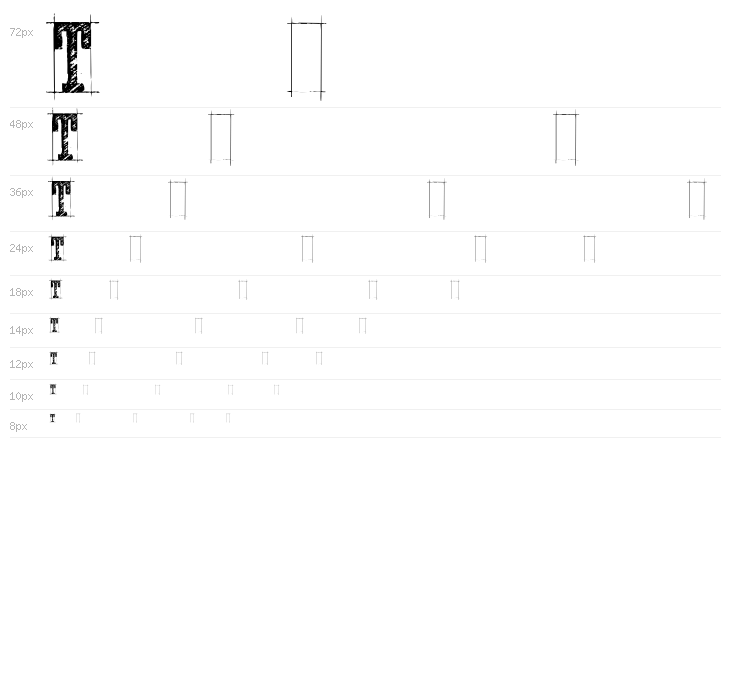 CF Nelson Old Caracters Regular Waterfall
