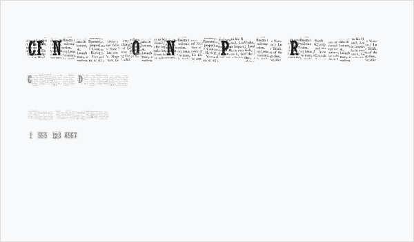 CF NelsonOldNewsPaper Regular Business Card