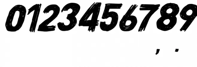 CF Night of Terror PERSONAL Regular Font OTHER CHARS