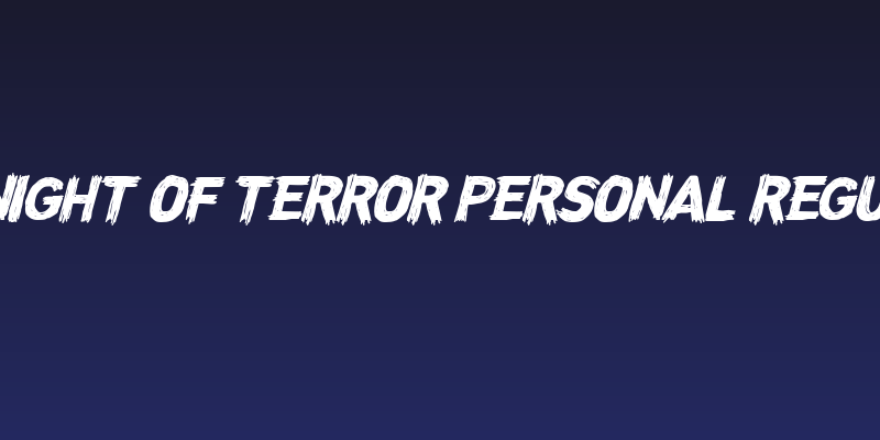 CF Night of Terror PERSONAL Regular Social Header