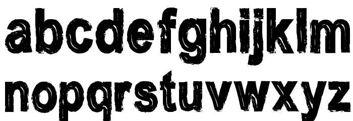 CF Nostalgia Regular Font LOWERCASE