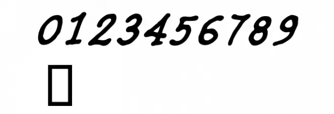 CF Nouvelle France Regular Schriftart Anderer Schreiben