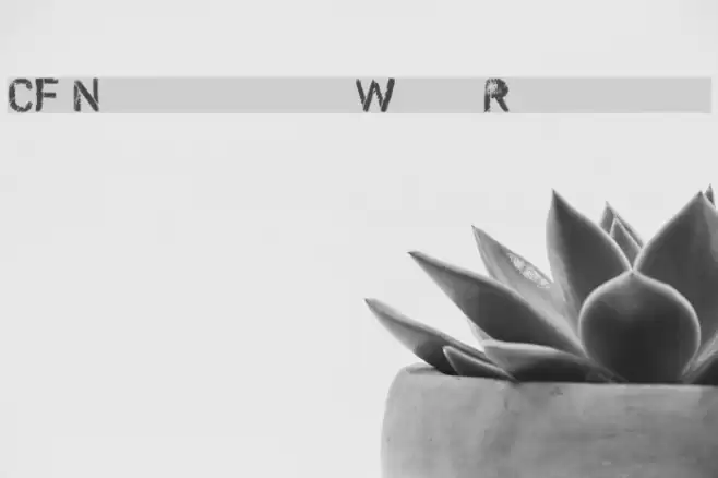 CF Nuclear War Regular Font examples