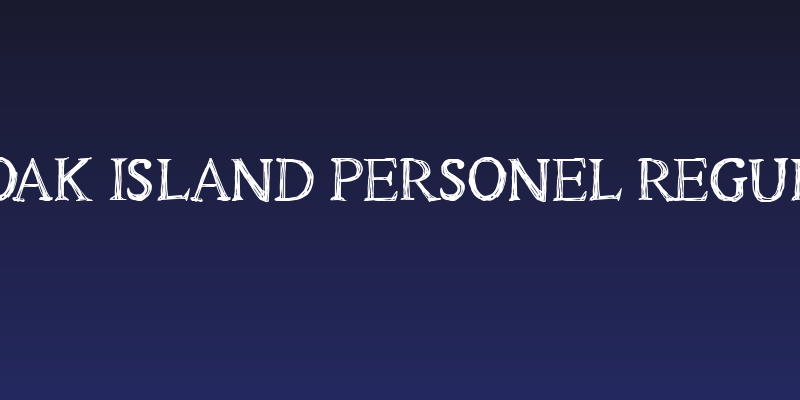 CF Oak Island PERSONEL Regular Social Header