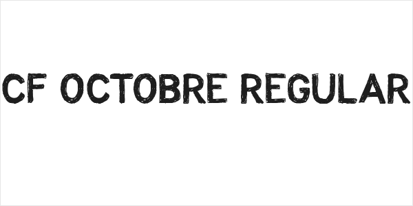 CF Octobre Regular Logo
