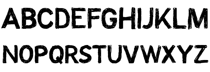 CF Octobre Regular Font LOWERCASE