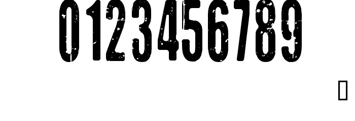CF Old Lithography Regular Font OTHER CHARS
