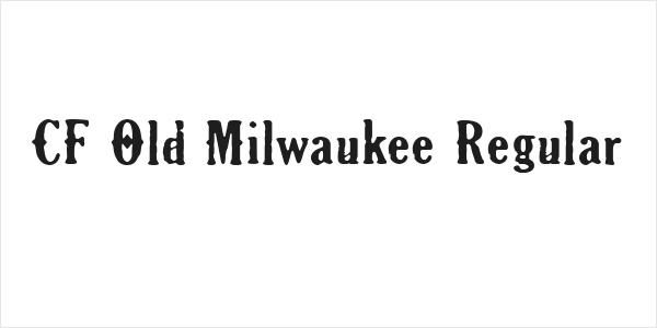 CF Old Milwaukee Regular Logo