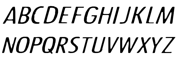 CF Old Photograph Credit Regular Font LOWERCASE