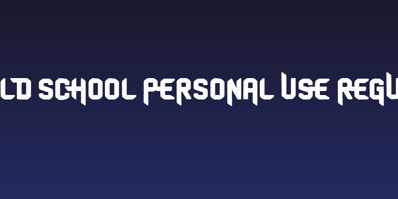 CF Old School PERSONAL USE Regular Social Header