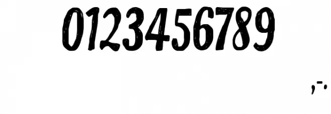 CF Paradise City Regular Font OTHER CHARS