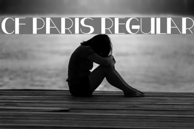 CF Paris Regular Font examples